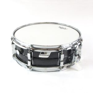 vintage ludwig lm404 acrolite "rocker" snare drum 1980s