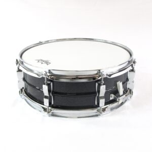 vintage ludwig lm404 acrolite "rocker" snare drum 1980s