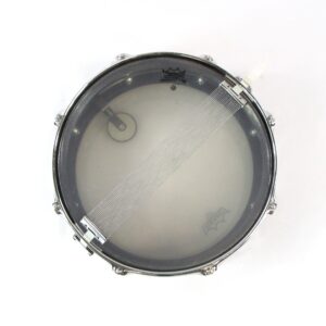 vintage ludwig lm404 acrolite "rocker" snare drum 1980s