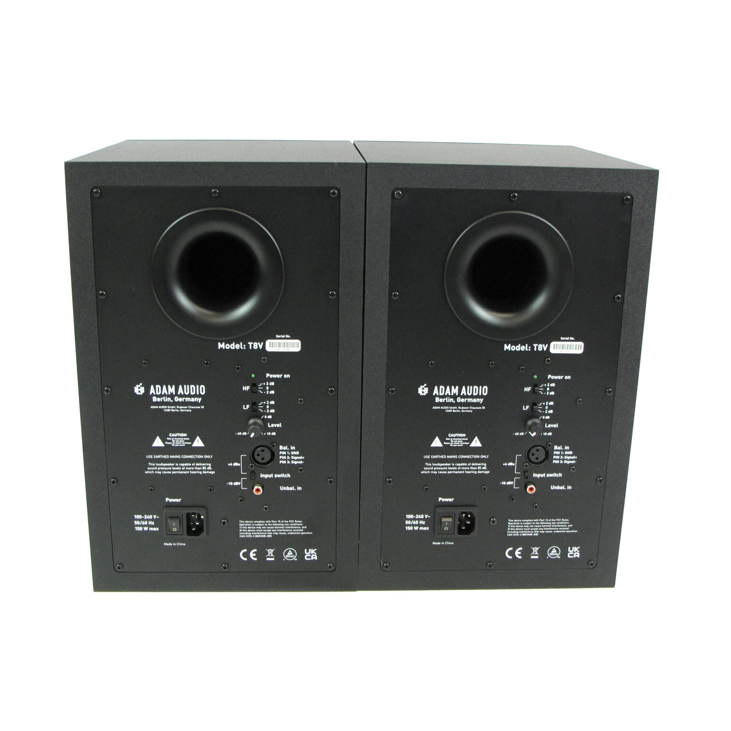 Adam Audio T8V Studio Monitor Pair Used