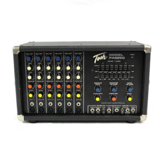 Tosh PA6250 Powered Mixer Used