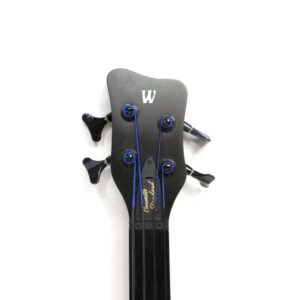 warwick pro corvette standard fretless bubinga