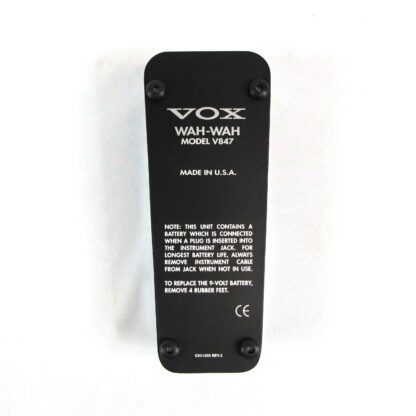 Vox V847 Wah Pedal Used