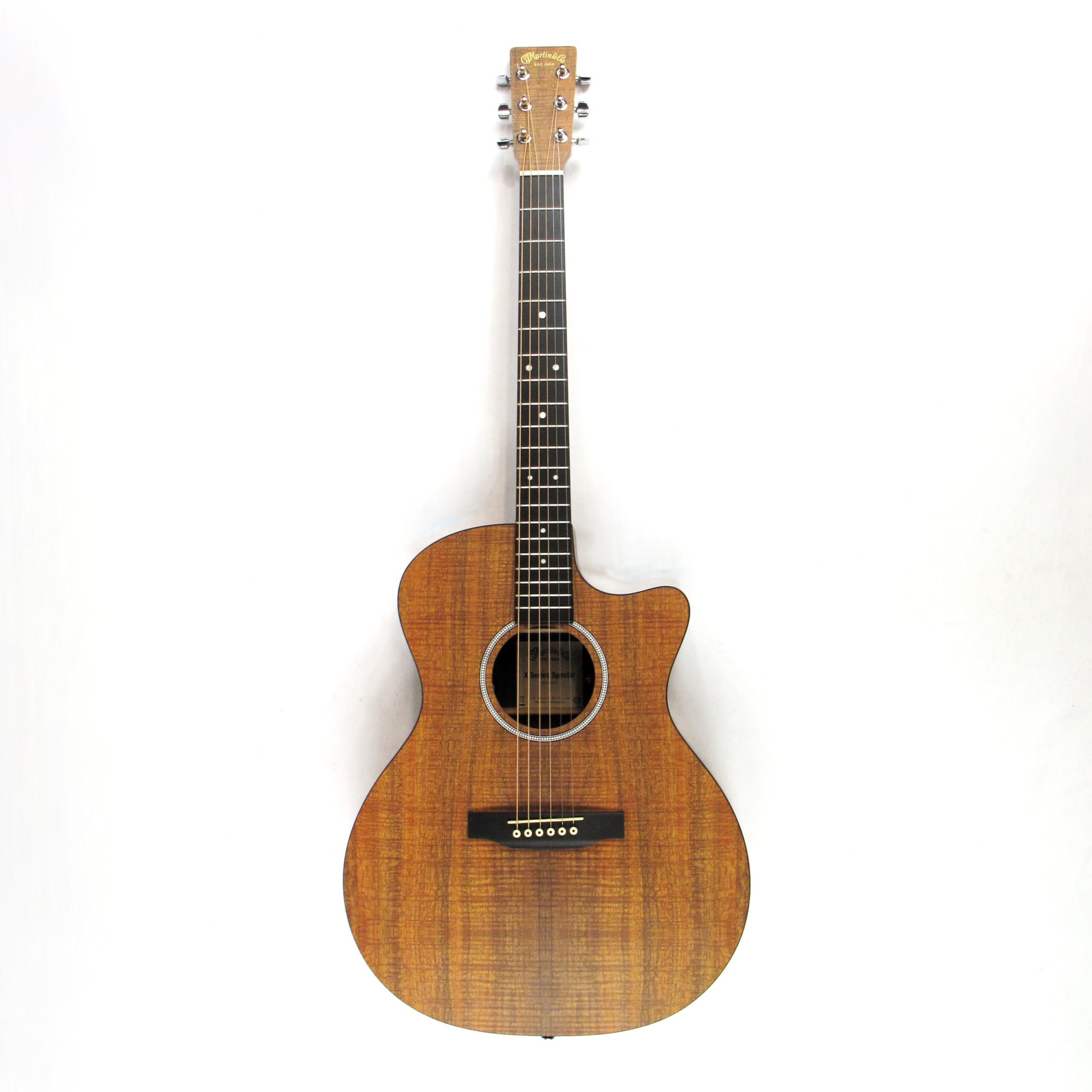 martin gpc x1e koa acoustic electric