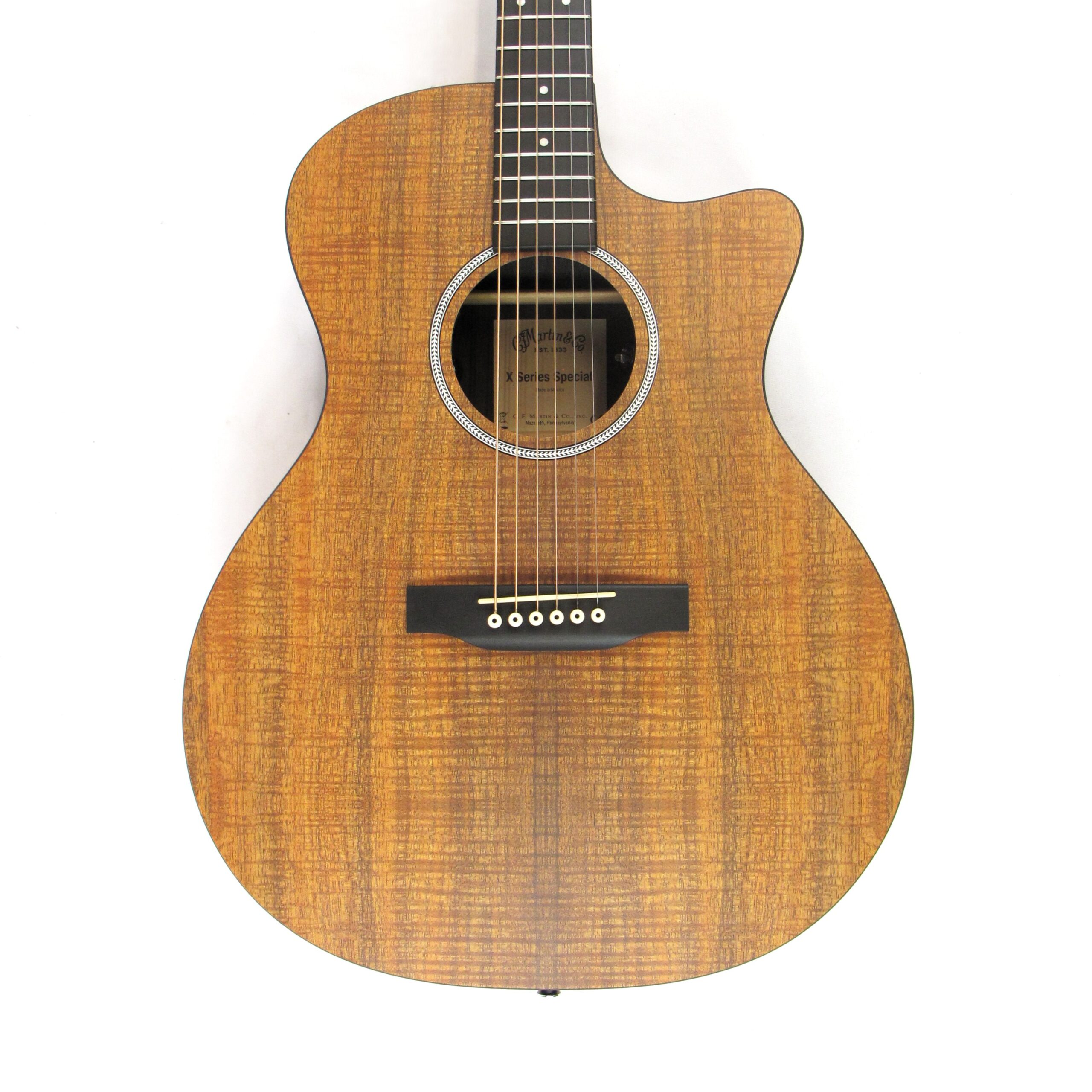 martin gpc x1e koa acoustic electric