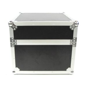 Road Ready RRM4U 10U Slant/4U Vertical Rack Case Used