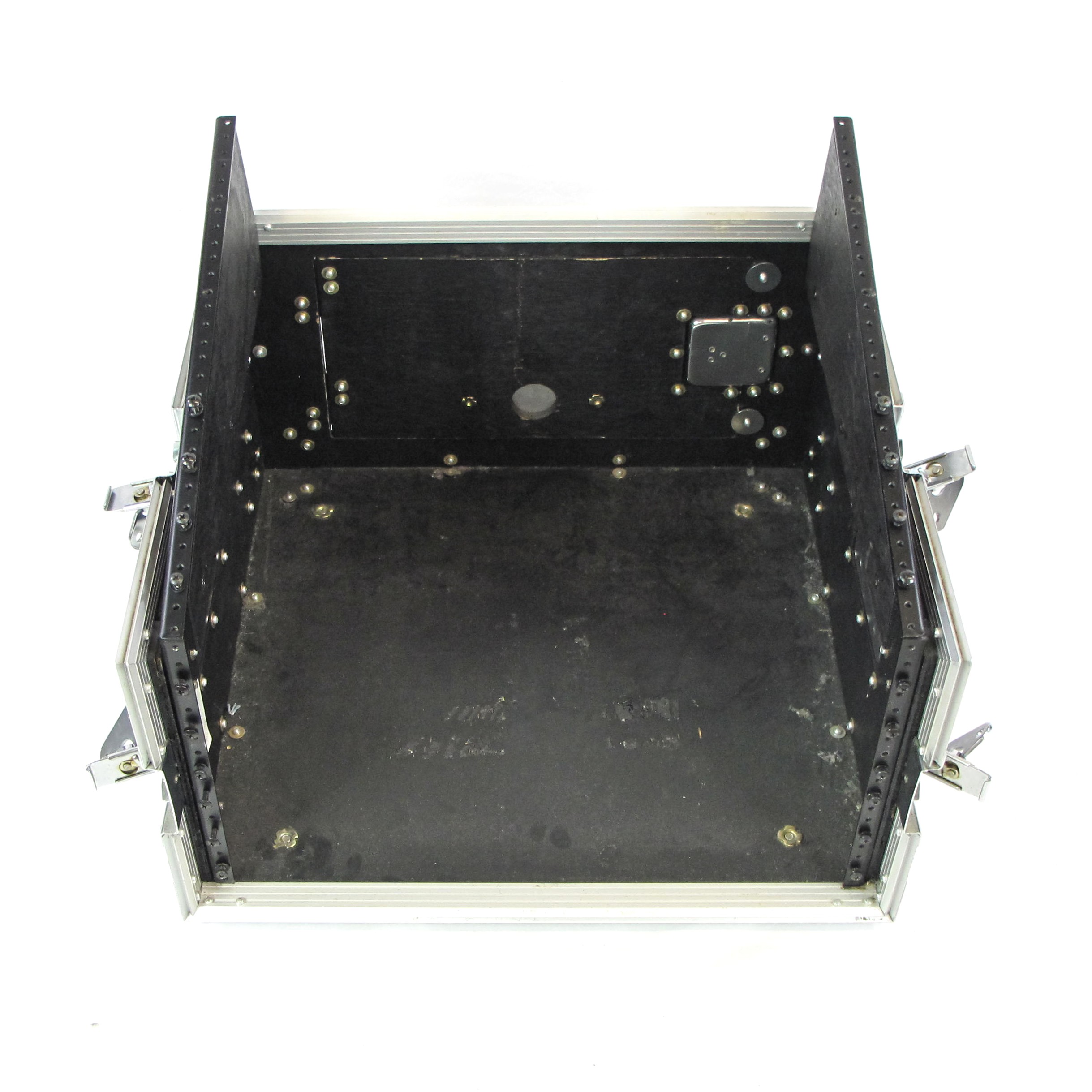 Road Ready RRM4U 10U Slant/4U Vertical Rack Case Used