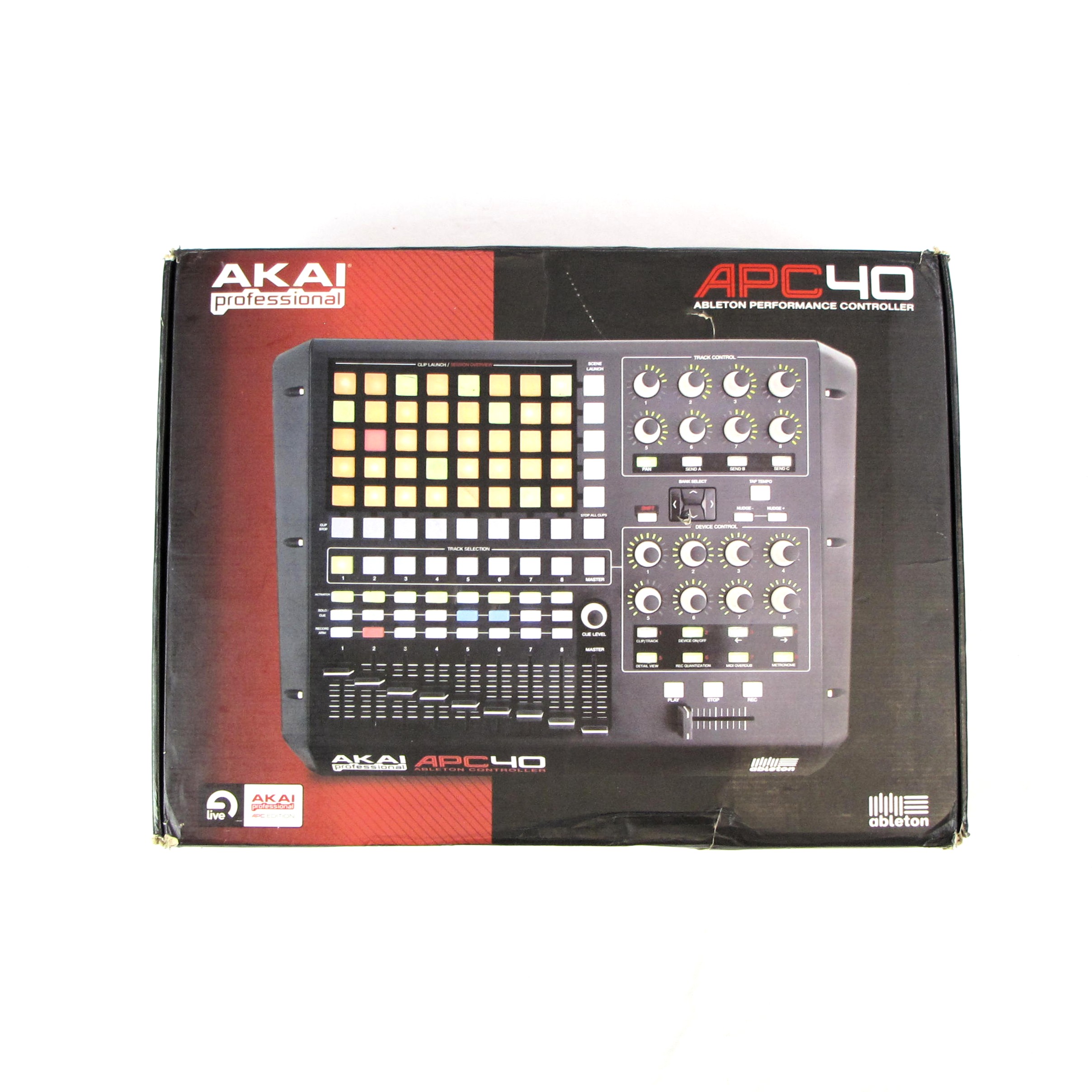 Akai APC40 Ableton Live Clip Launching Controller Used