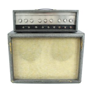 Silvertone 1484 Twin Twelve Head w/Cabinet - 1966 Vintage