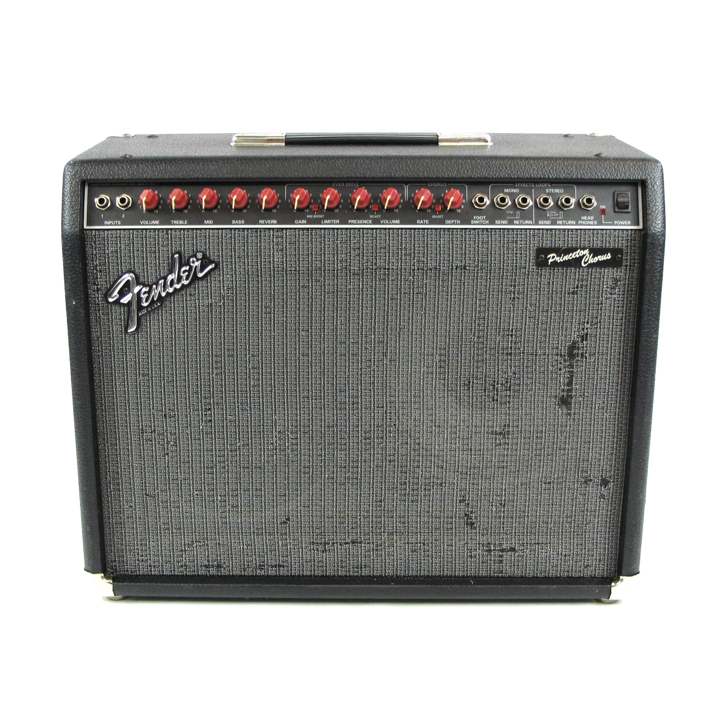 Fender Princeton Chorus Red Knob Combo Amplifier - c.1990 Vintage