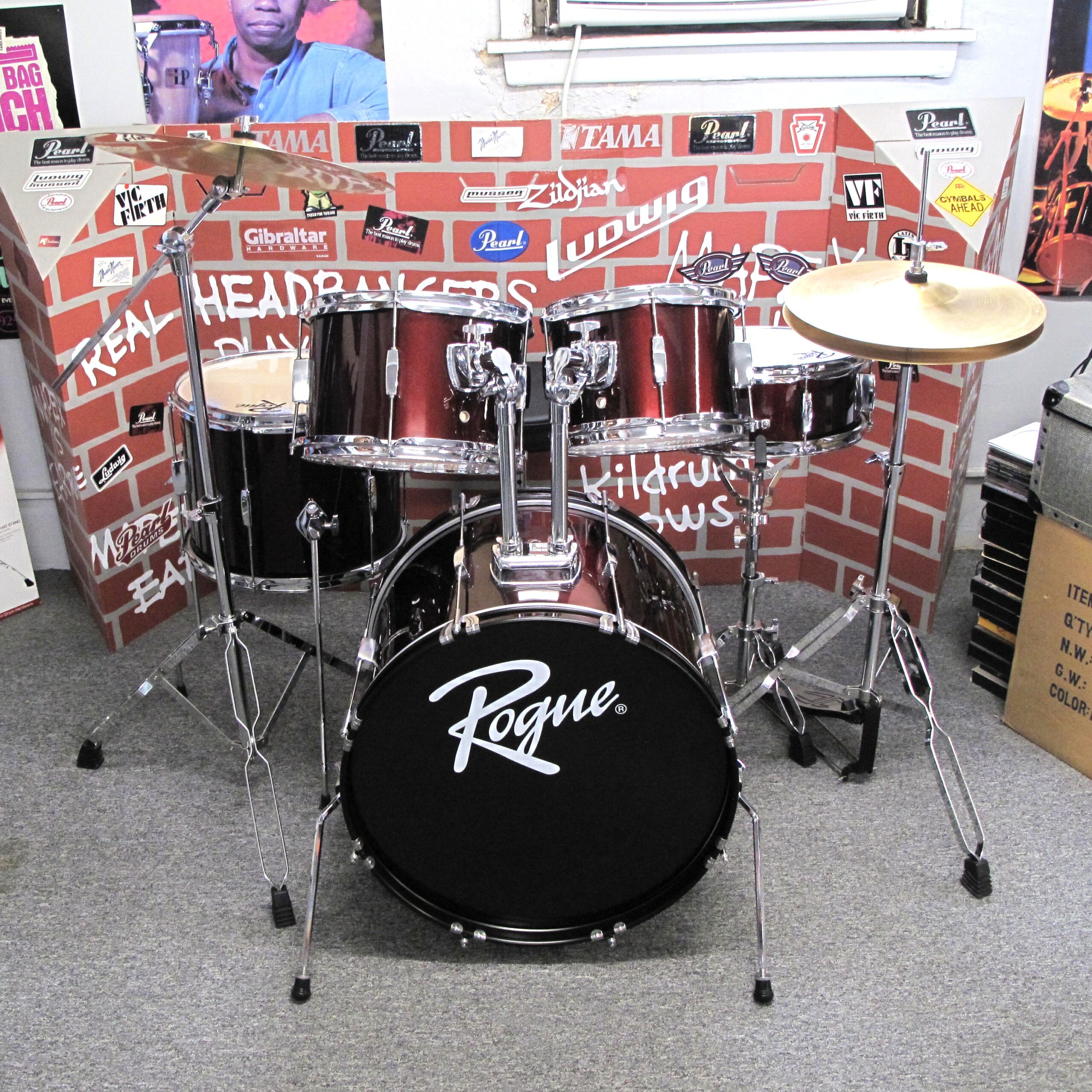 Rogue 5-Piece Drum Kit Package Used