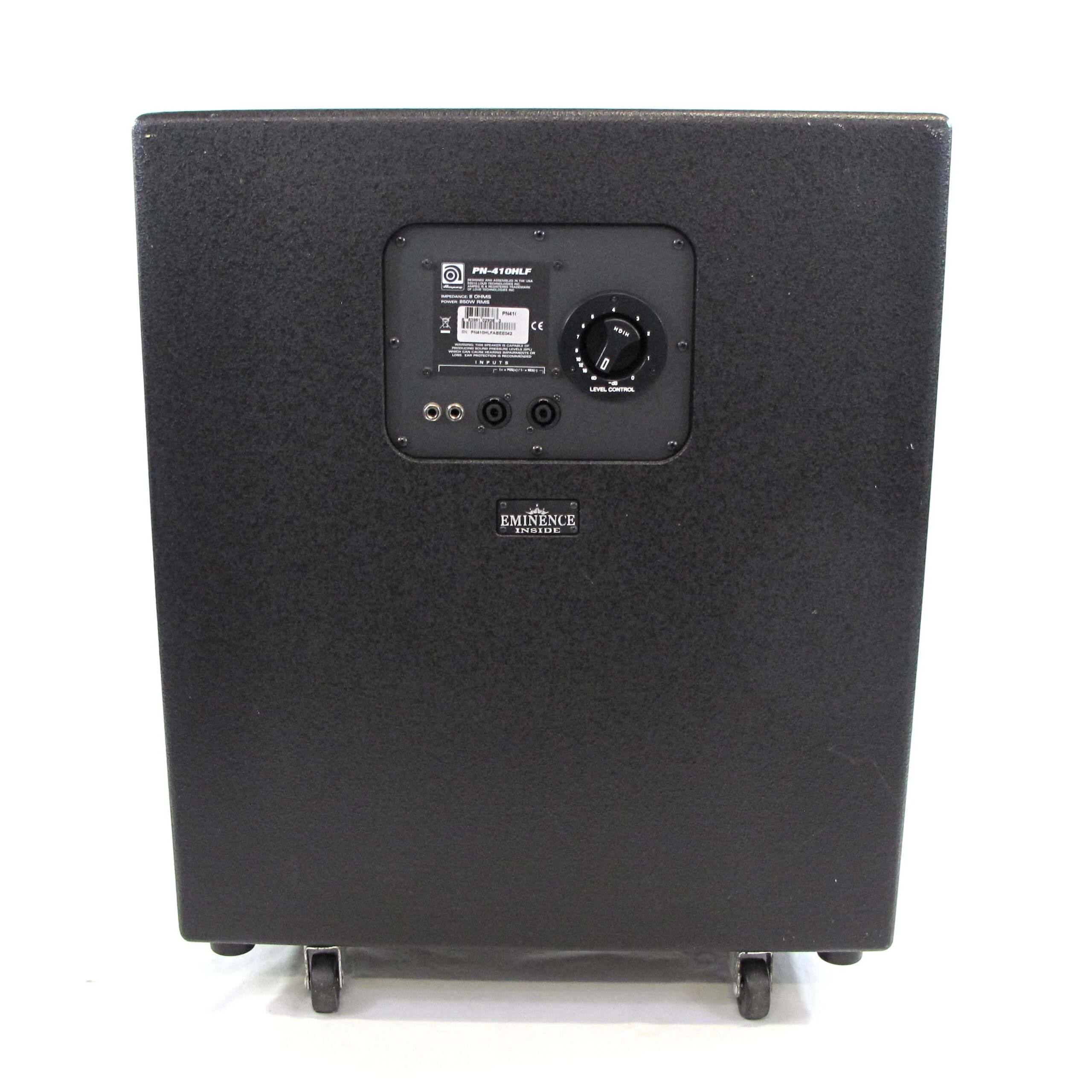 Ampeg PN410HLF Pro Neo 4x10 Bass Speaker Cabinet Used