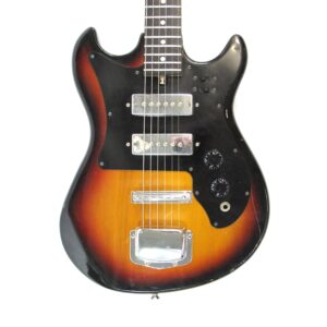 Harmony 802MHU Electric Guitar - 1970s Vintage