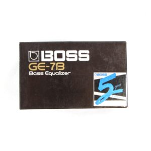 Boss GE-7B Bass Equalizer - 1991 Vintage