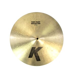 Zildjian 16" K Dark Thin Crash Cymbal Used