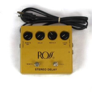 vintage ross r80 stereo delay 1980