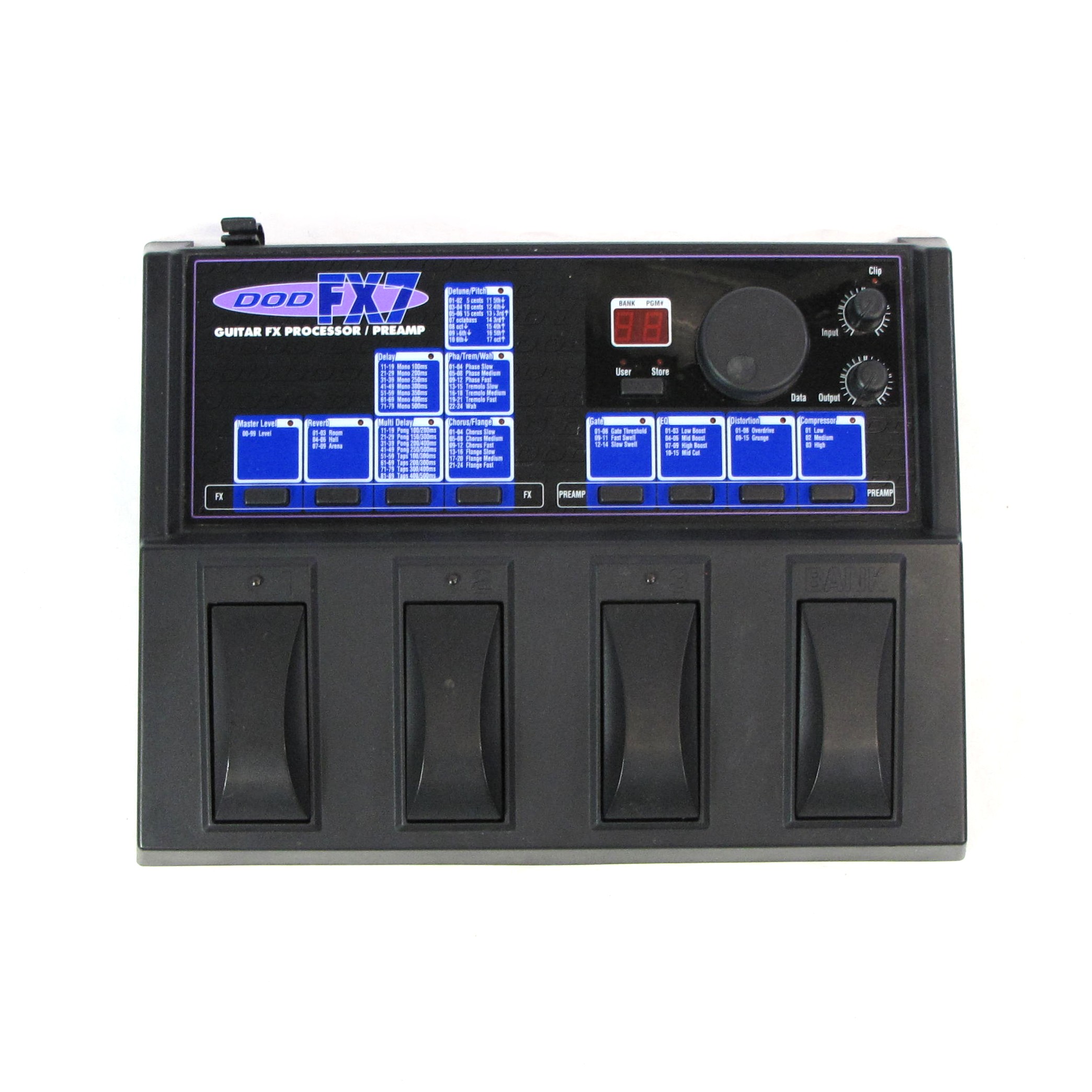 DOD FX7 Multi-Effects Processor Used