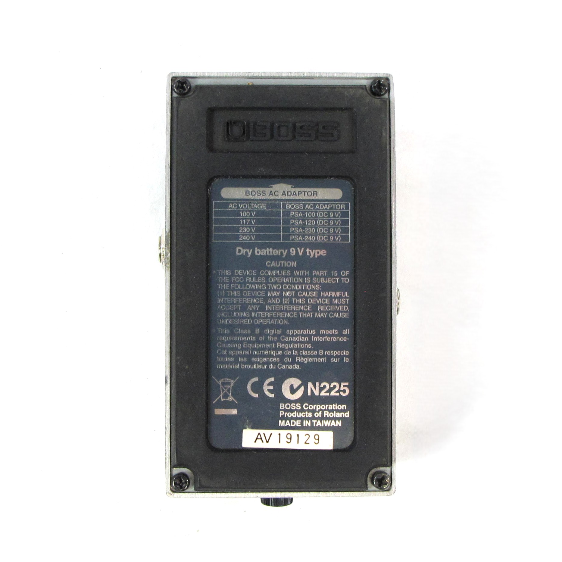 Boss TU-2 Chromatic Tuner Used