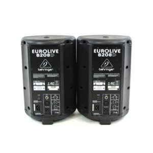 Behringer B208D Powered Speaker Pair Used