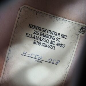 Heritage H-550 Custom Hollowbody - 1999 Vintage