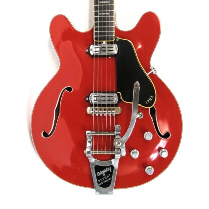 1965 Vox Lynx Semi-Hollow Electric Guitar Vintage