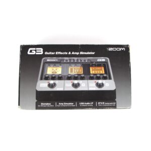 Zoom G3 Multi-Effects Processor Used