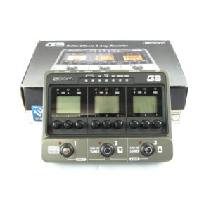Zoom G3 Multi-Effects Processor Used