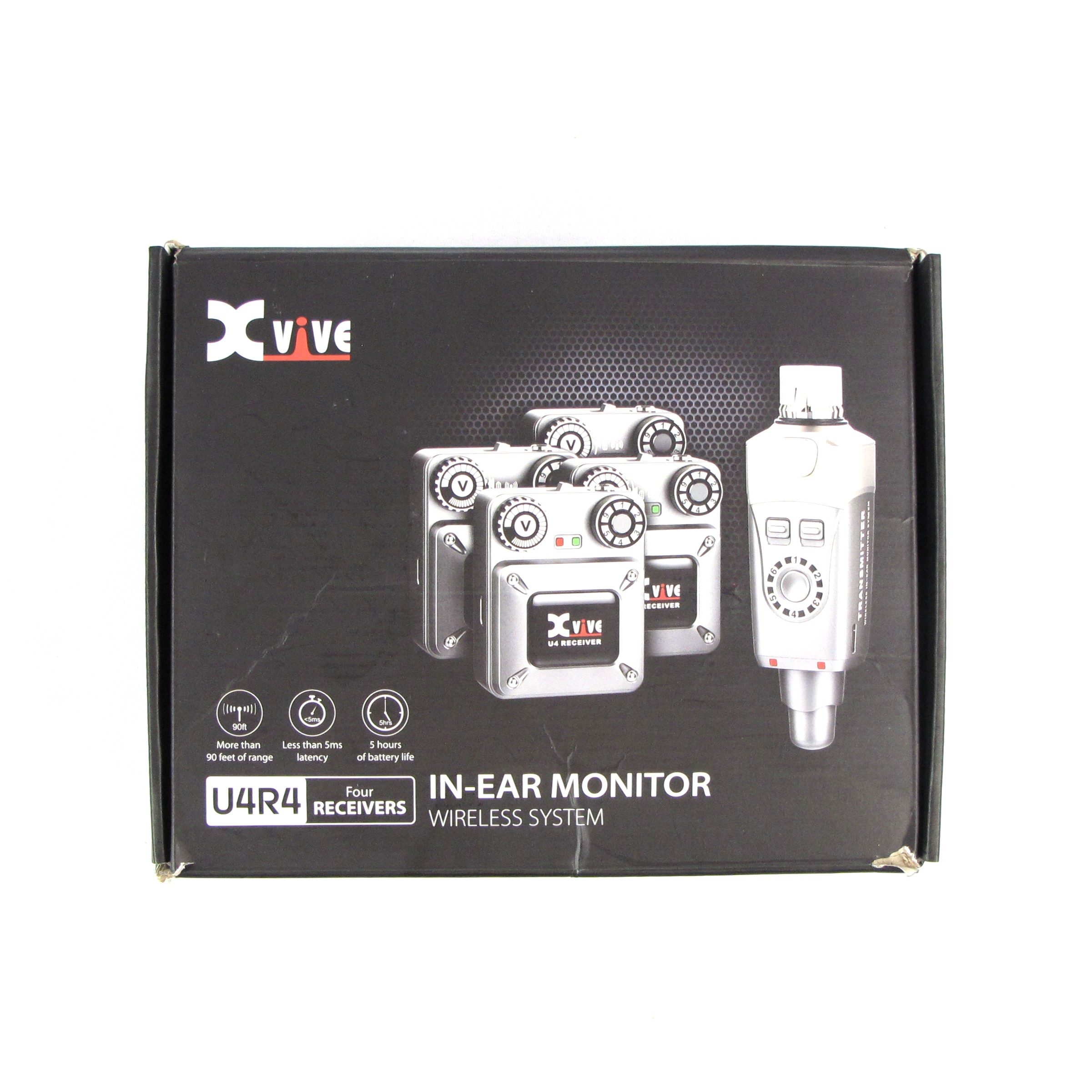 Xvive U4R4 Wireless In-Ear Monitor System Used