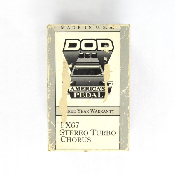 DOD FX67 Stereo Turbo Chorus - 1980s Vintage