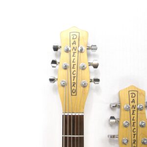 Danelectro 59 Double-Neck Baritone/6 Electric Guitar Used