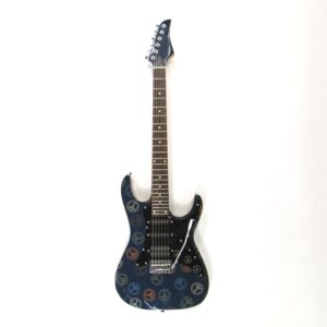 Unbranded Peace Sign Electric Guitar Used