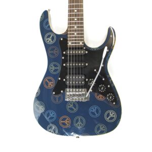 Unbranded Peace Sign Electric Guitar Used
