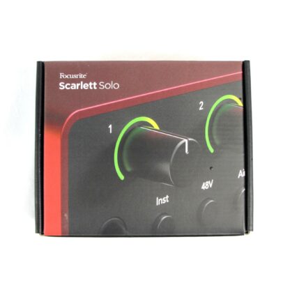 Focusrite Scarlett Solo 4th Gen Used