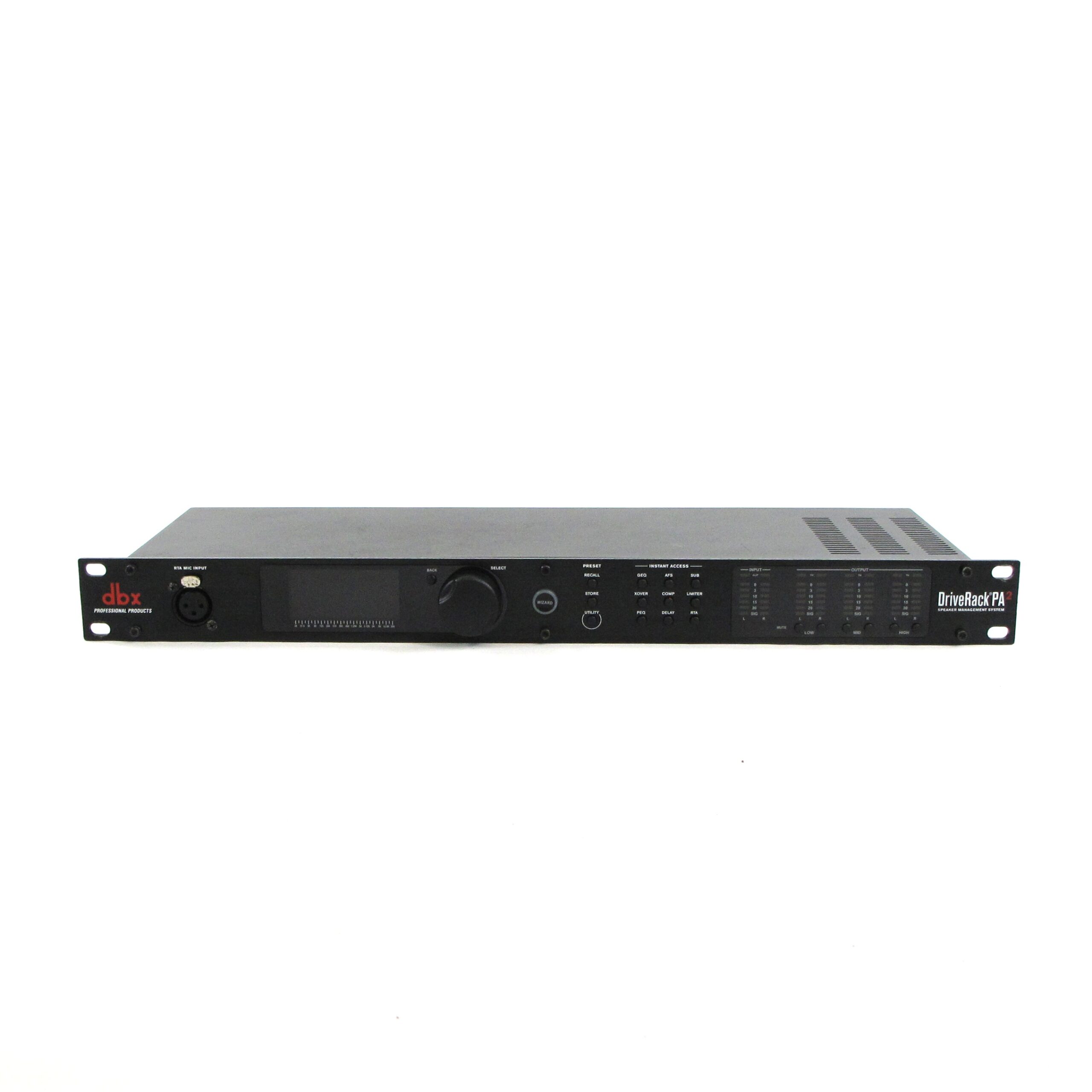 DBX DriveRack PA2 Used