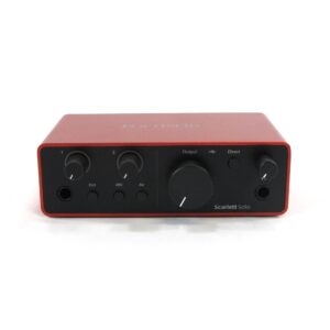 Focusrite Scarlett Solo 4th Gen Used
