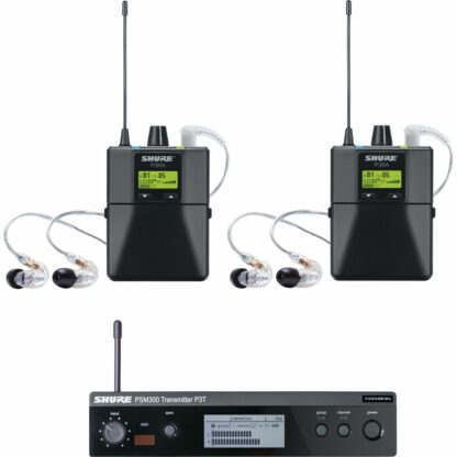 Shure P3TRA215TWP PSM300 Twin Pack Pro