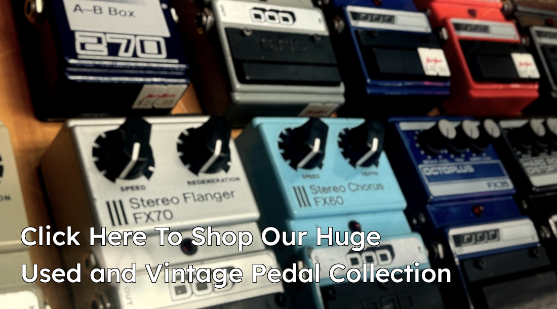 used vintage pedal collection